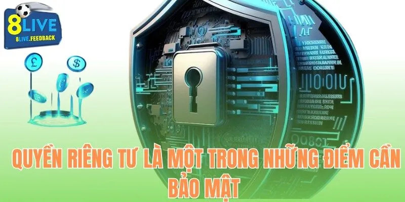 Quyền riêng tư là một trong những điểm cần bảo mật 